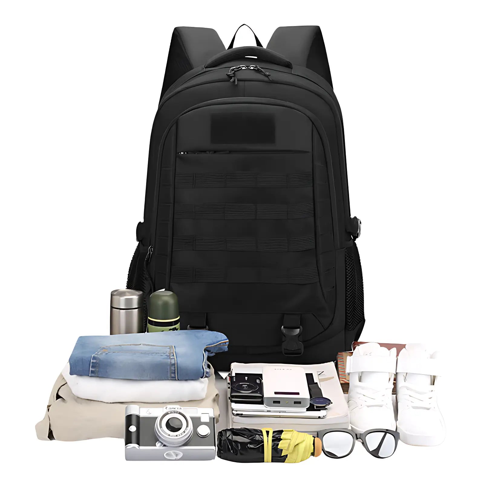 Sac noir militaire