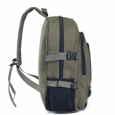 Sac a dos vintage militaire garcon
