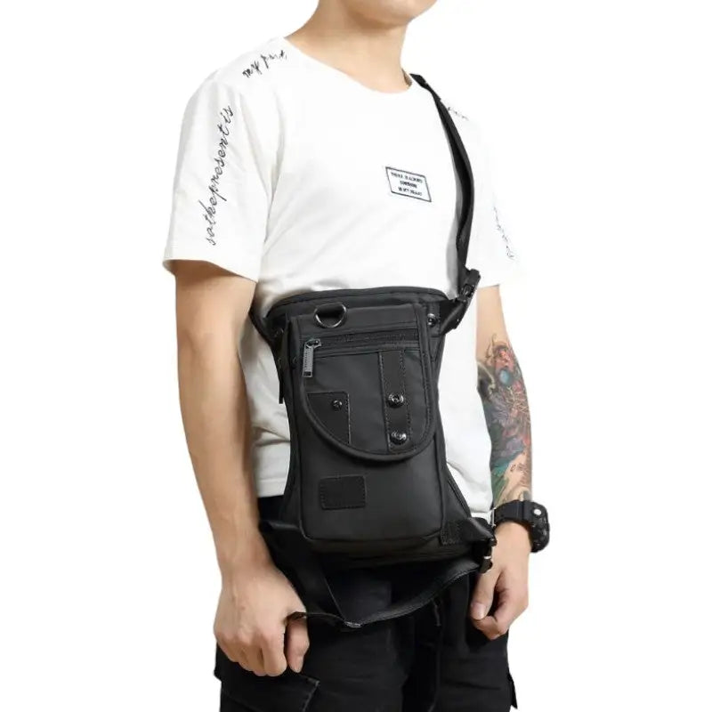 Sacoche de jambe militaire