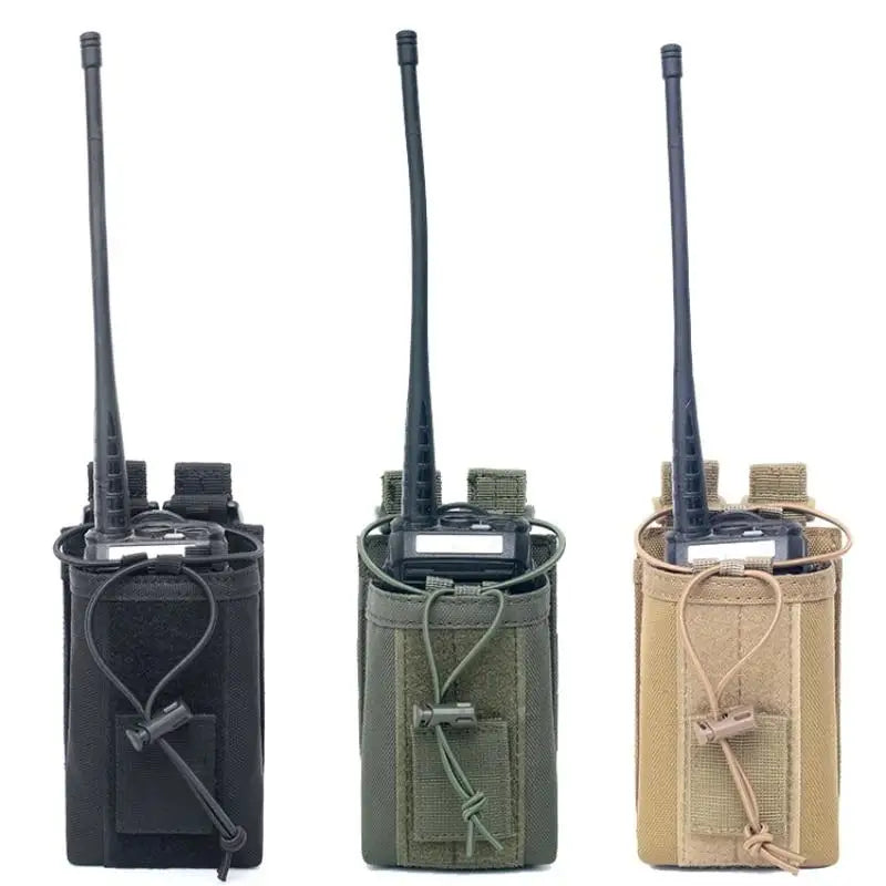SACOCHE MILITAIRE POUR TALKIE-WALKIE