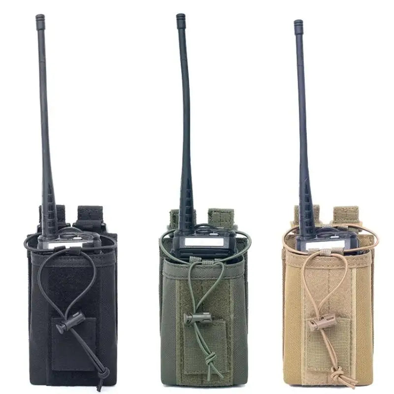 SACOCHE MILITAIRE POUR TALKIE-WALKIE