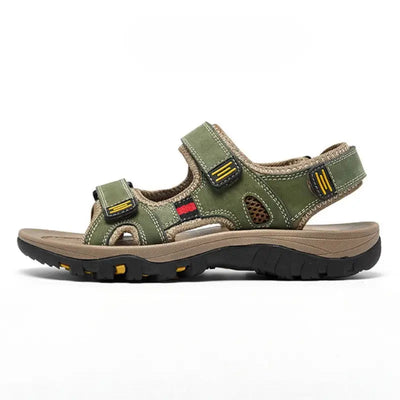 Sandale cuir randonnée homme