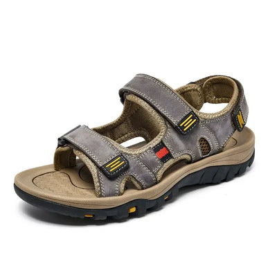 Sandale cuir randonnée homme