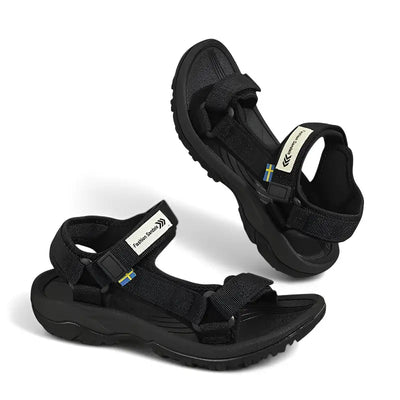 Sandales de randonnée femme à scractch