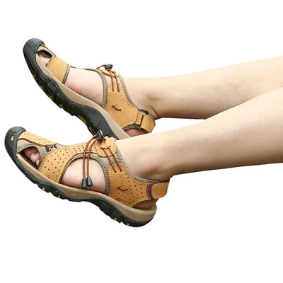 Sandales homme look randonnée