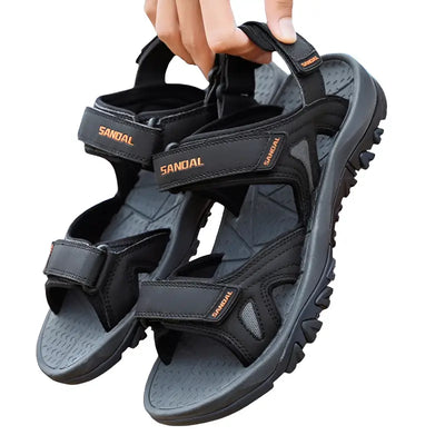 Sandales randonnée à scratch homme
