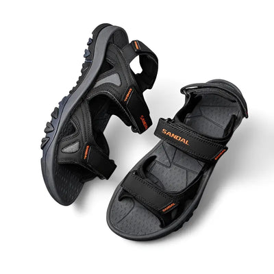 Sandales randonnée à scratch homme