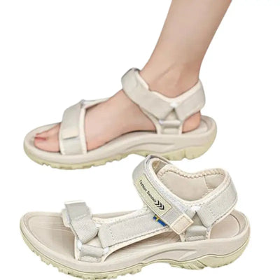 Sandales de randonnée femme à scractch