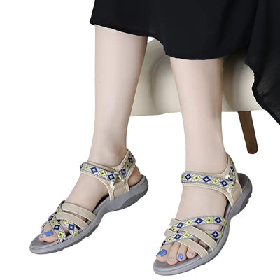 Sandales randonnée plate femme