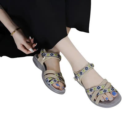 Sandales randonnée plate femme