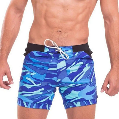 Short de bain militaire homme