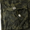 Short cargo camouflage homme