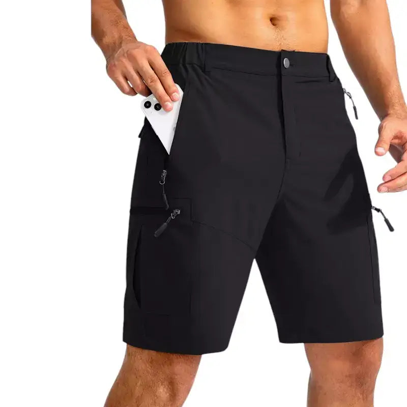 Short de randonnée homme avec poches