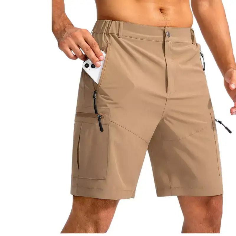 Short de randonnée homme avec poches