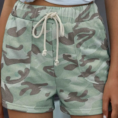 Short femme militaire