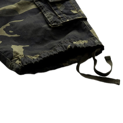 SHORT MILITAIRE AVEC ÉLASTIQUE