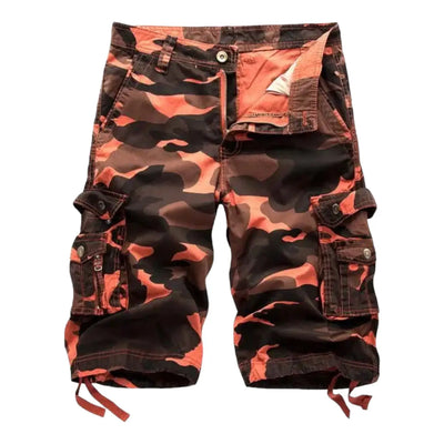 SHORT MILITAIRE AVEC ÉLASTIQUE