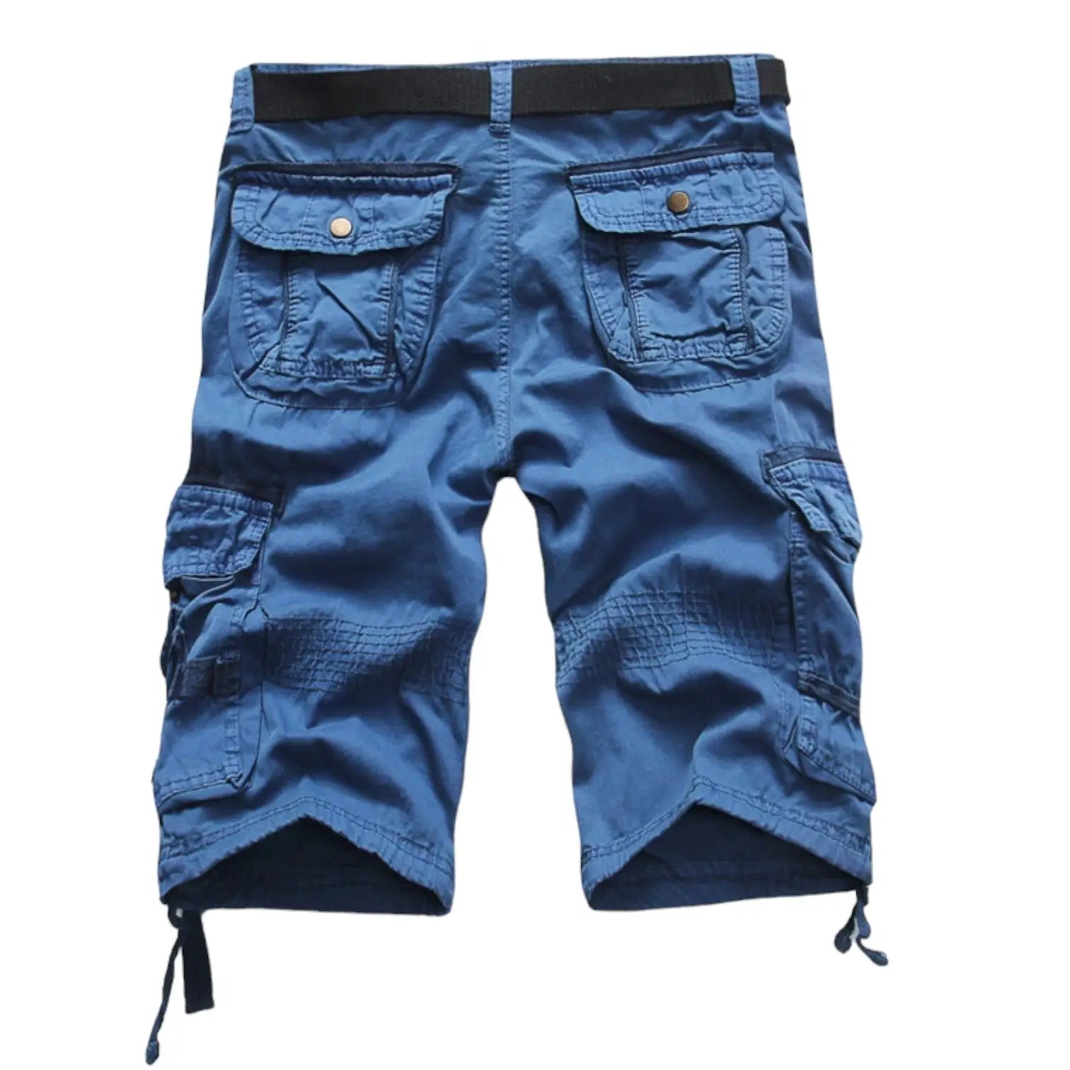 SHORT MILITAIRE - CAMOUFLAGE BLEU FONCÉ