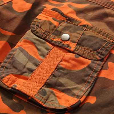 SHORT MILITAIRE - CAMOUFLAGE JAUNE