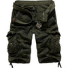 SHORT MILITAIRE - CAMOUFLAGE ROUGE