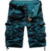 SHORT MILITAIRE - CAMOUFLAGE ROUGE