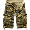 SHORT MILITAIRE - CAMOUFLAGE ROUGE