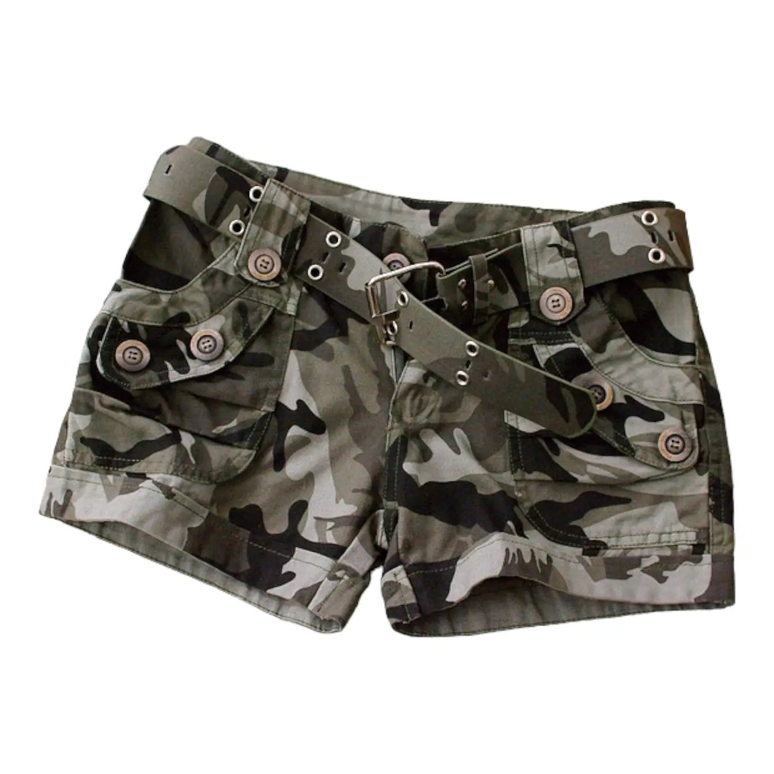Short militaire femme