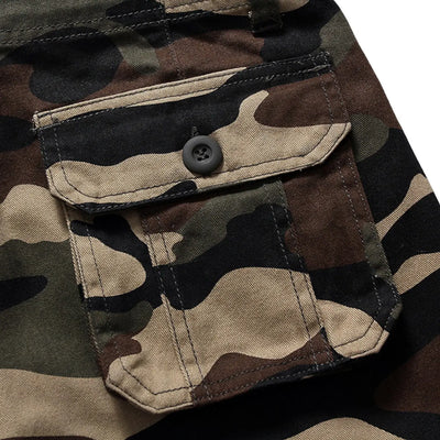 Short militaire homme vintage