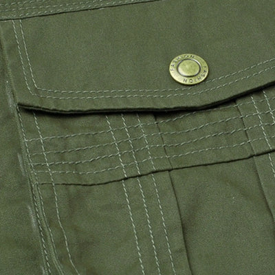 SHORT MILITAIRE LONG AVEC POCHES