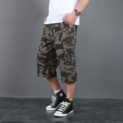 SHORT MILITAIRE LONG - CAMOUFLAGE HIVER