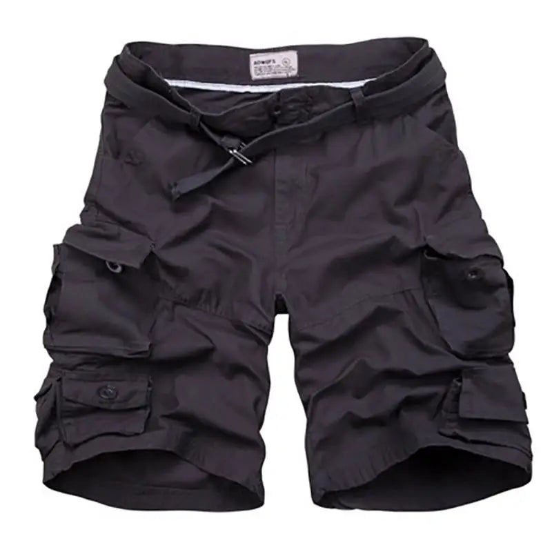 Short militaire noir