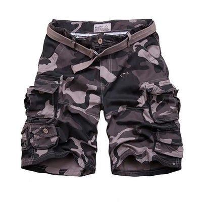 Short militaire noir