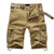 Short militaires kaki