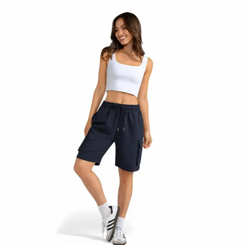 Short randonnée coton femme