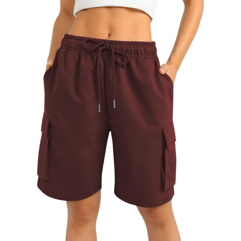 Short randonnée coton femme