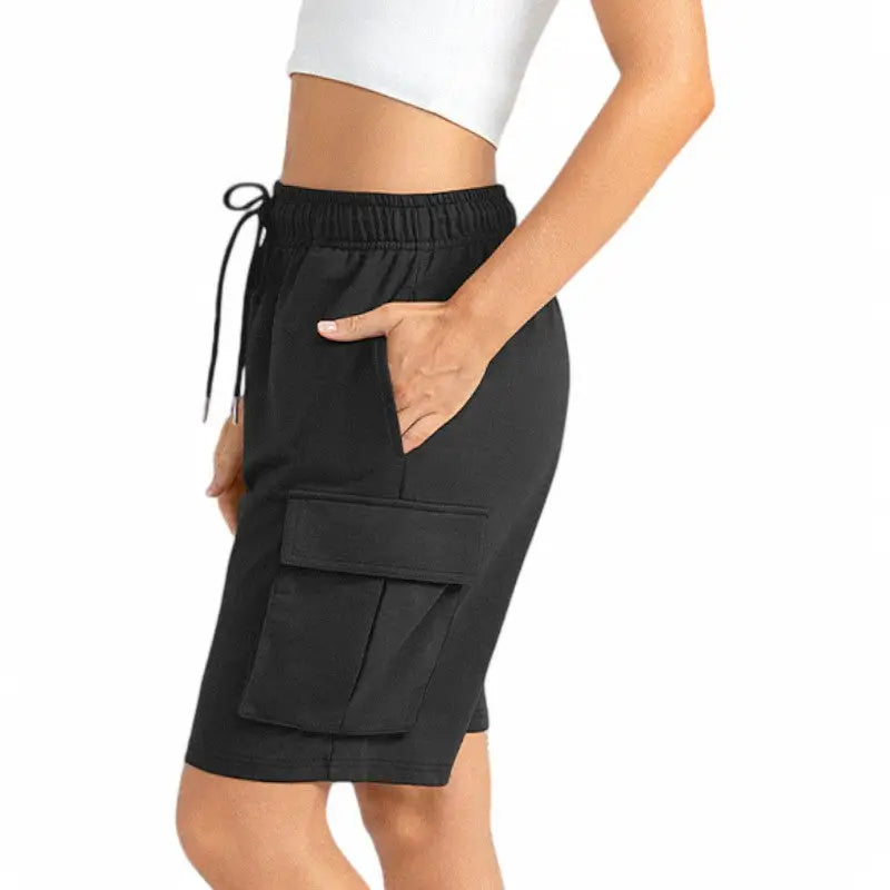 Short randonnée coton femme