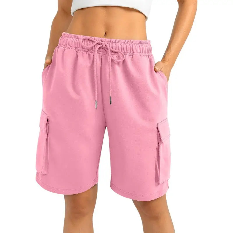 Short randonnée coton femme