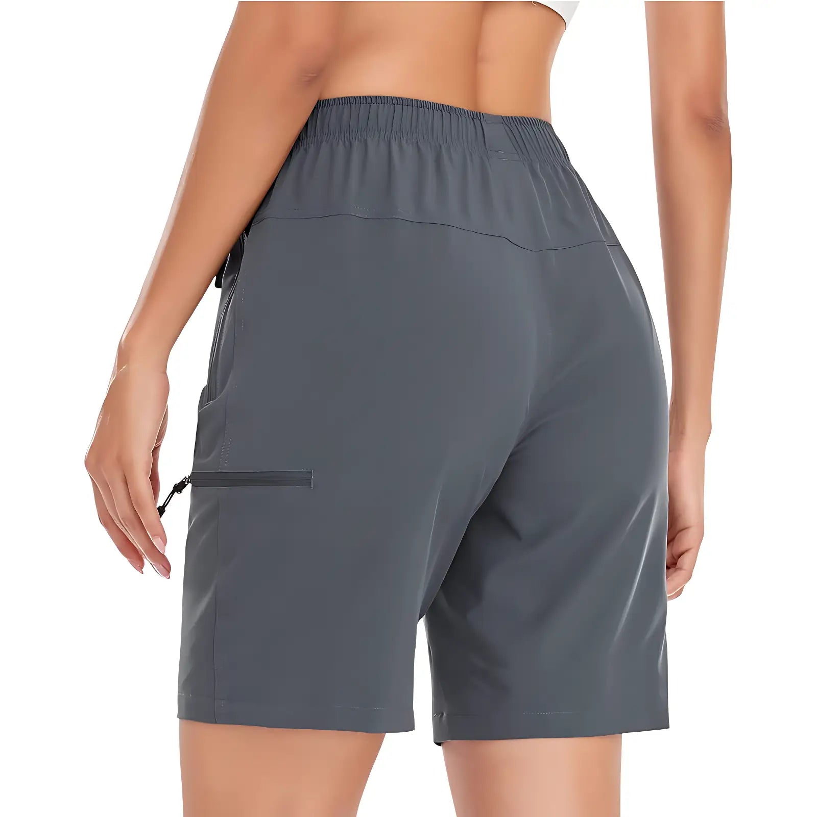 Short randonnée femme kaki