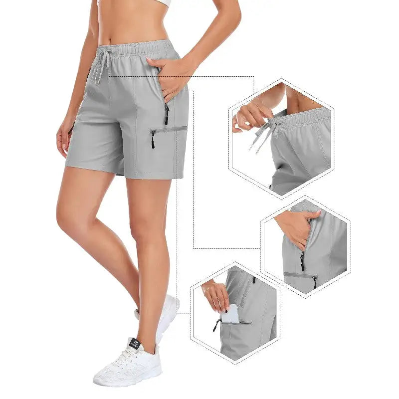 Short randonnée femme protection UV