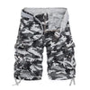 Shorts camouflage gris