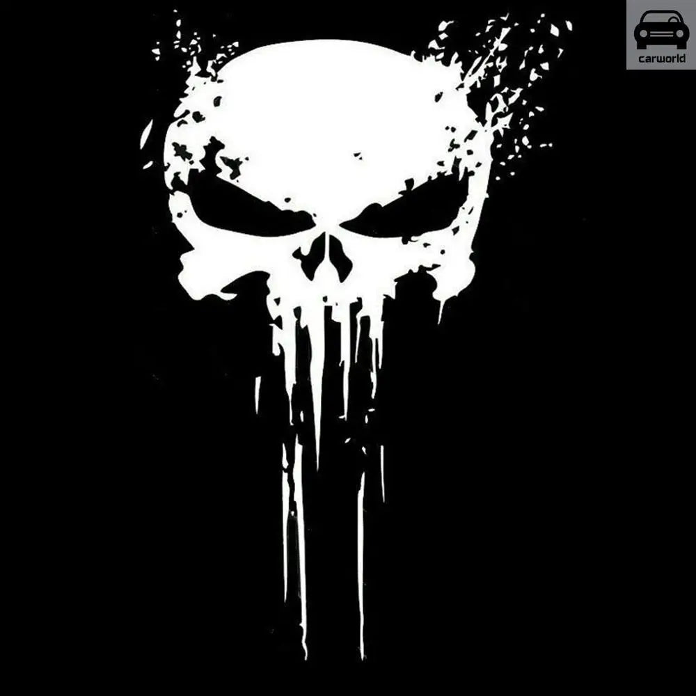 STICKER MILITAIRE - TÊTE DE MORT