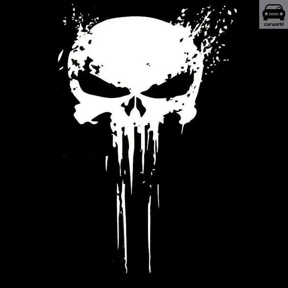 STICKER MILITAIRE - TÊTE DE MORT