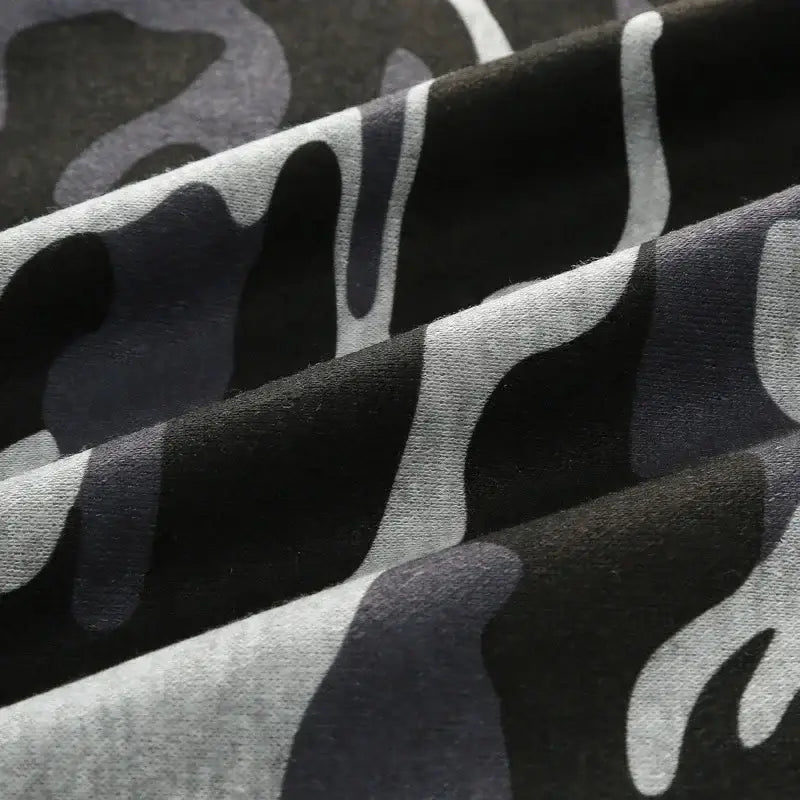 Sweat à capuche camouflage homme