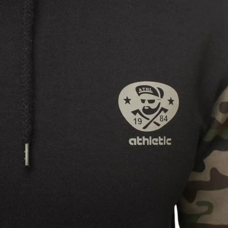 SWEAT MILITAIRE AVEC FINITIONS CAMOUFLAGE
