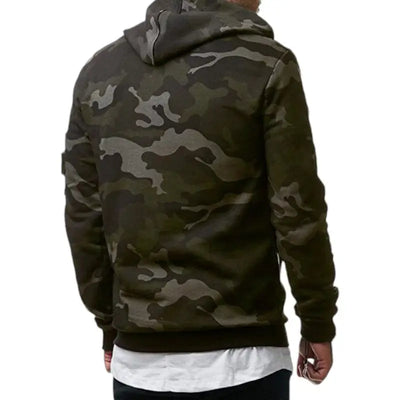 SWEAT MILITAIRE AVEC POCHE ZIP