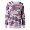 Sweat militaire camouflage femme