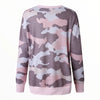 Sweat militaire camouflage femme