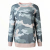 Sweat militaire camouflage femme