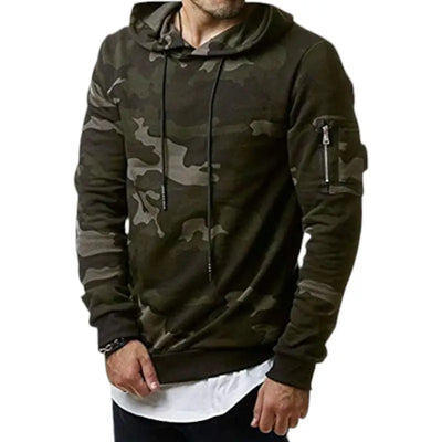 Sweat militaire capuche