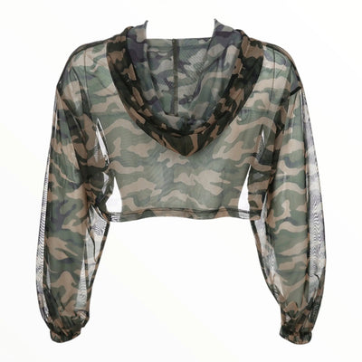 Sweat militaire femme